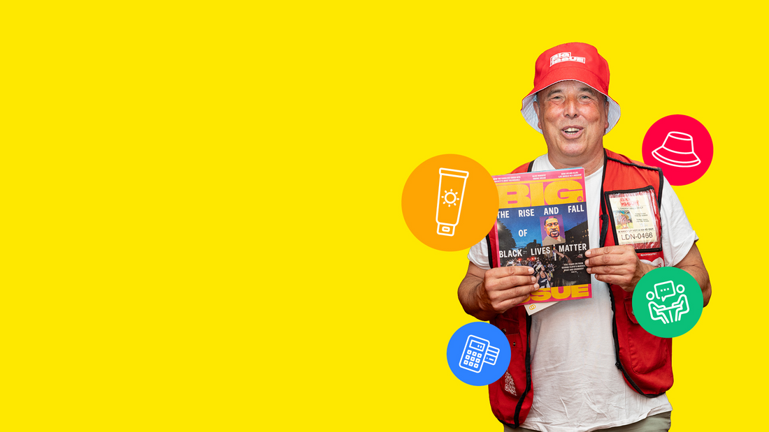 We're helping Big Issue vendors work safely